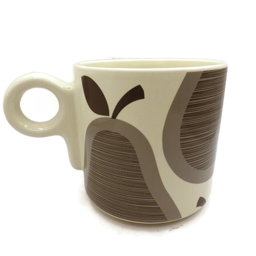 Large Orla Kiely/ Pear Mug/ Ceramic/ For Target/ 17 oz